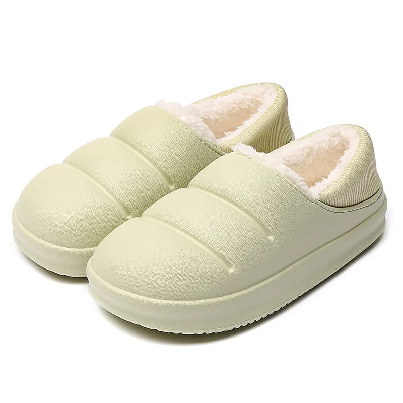 Waterproof Warm Plush Winter  Slippers