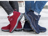 Brand Winter Men Suede Shoes , Men Waterproof Snow Boots