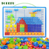 Nail Beads Intelligent 3D Puzzle Games,  Jigsaw Board for Children Kids Educational Toys