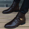 Genuine Leather Men's British  boots