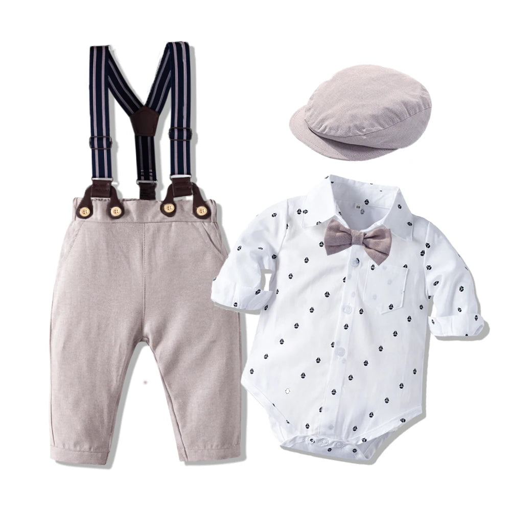 Baby Boy Gentleman Romper