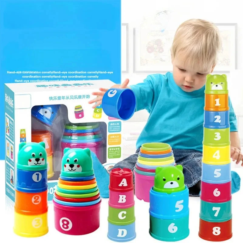 Early Education Puzzle Train Toy