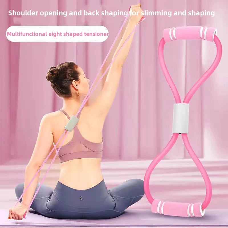 Yoga Fitness Accessories Rubber Pull Rope