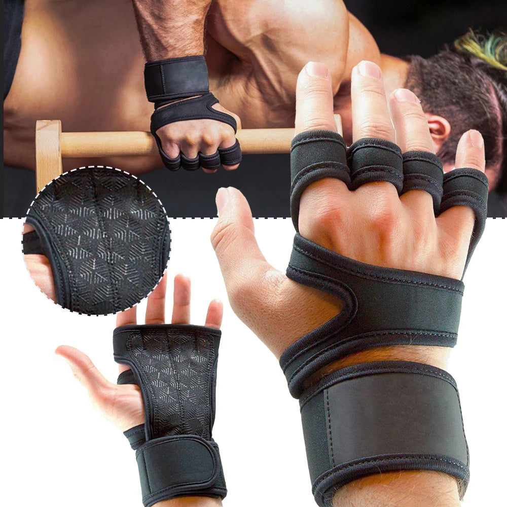 Training Sport Gloves ,  Hand Wrist Palm Protector Gloves