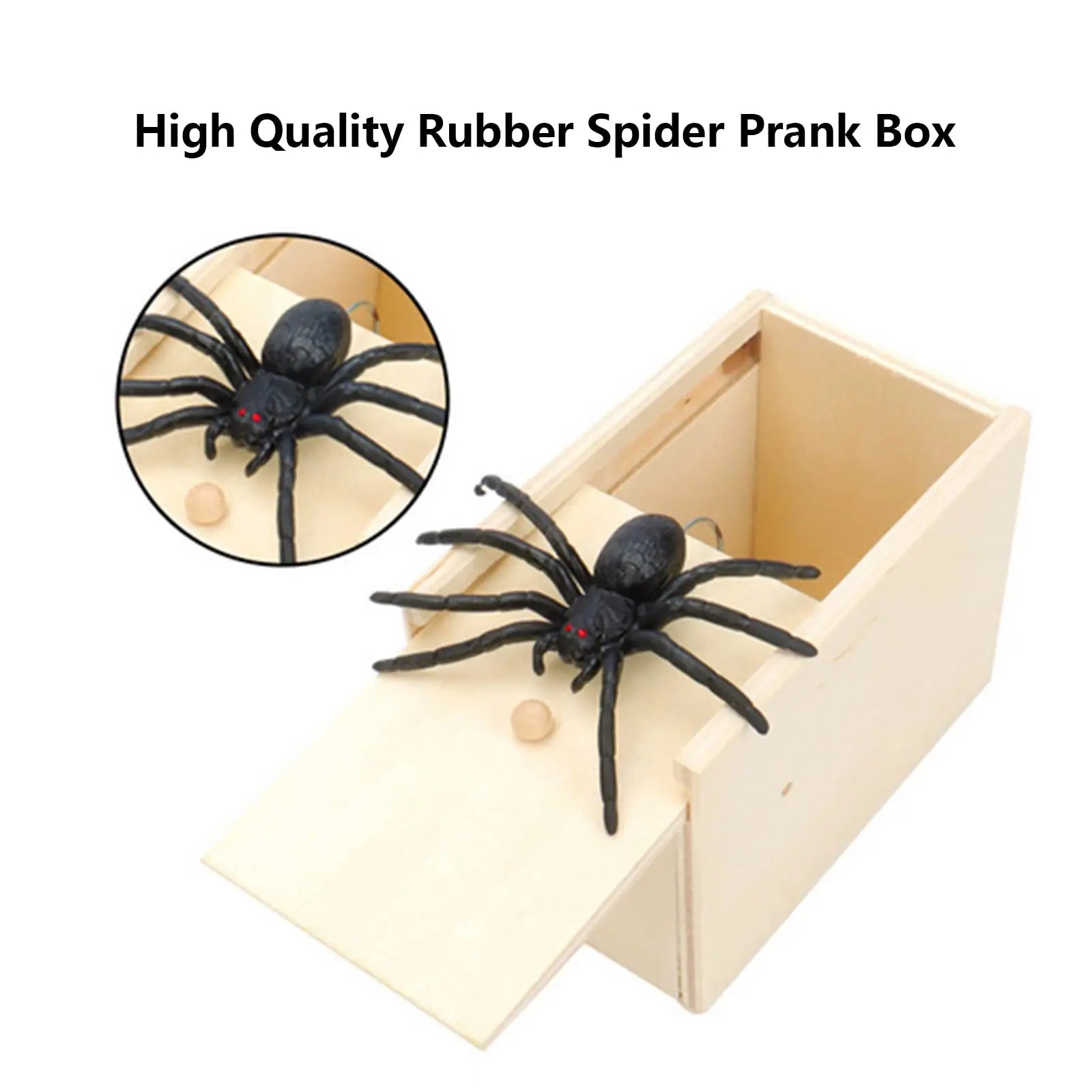 Prank Wooden Scare Box