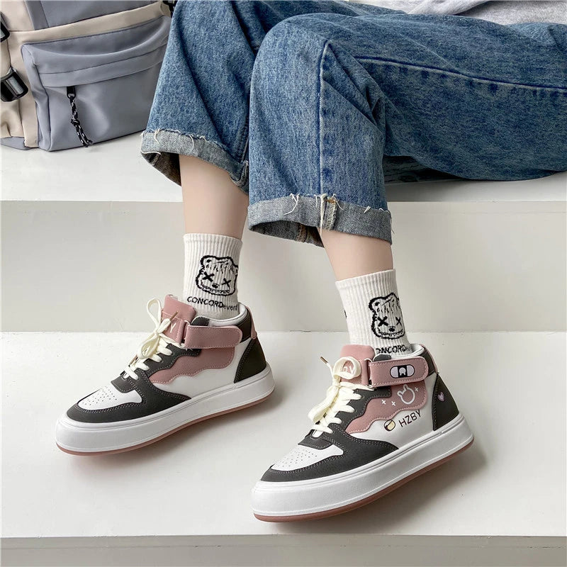 Autumn Winter High Top Sneakers