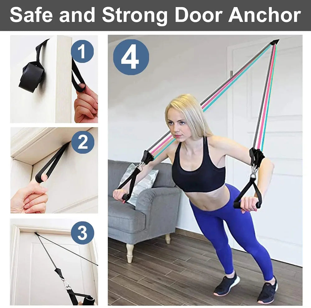 Tension Pull Rope for Men Women   , Strength Training Equipment