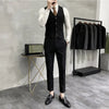 Mens Business Suit/ 3Piece Set Groom Wedding Dress