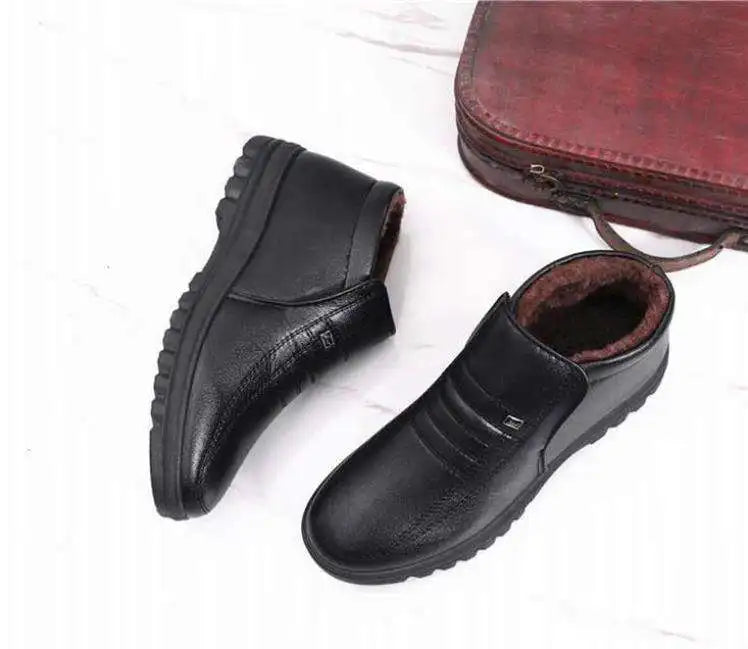 Waterproof Men's Casual Leather Shoes