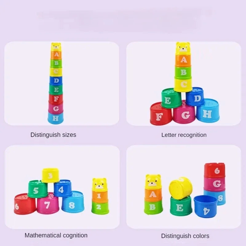 Early Education Puzzle Train Toy