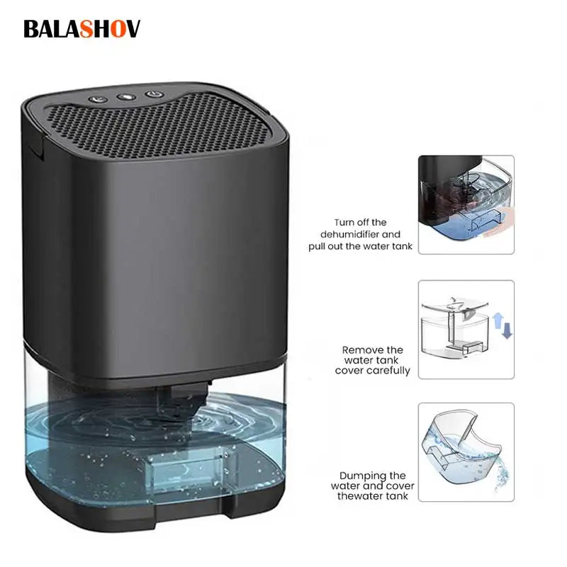 Moisture Absorbers Machine,  Air Dryer For Home Bedroom Office Kitchen,  Deodorizer Dryer